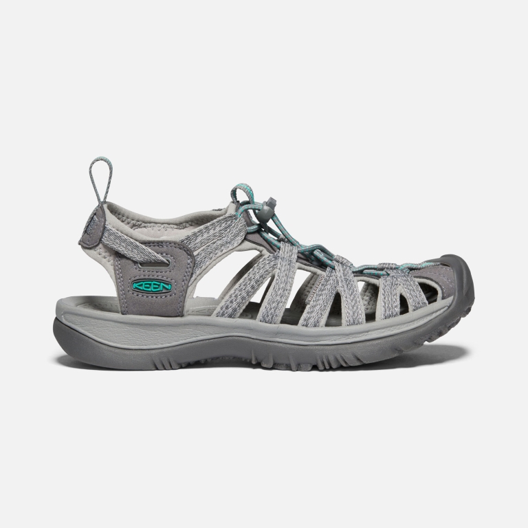 Keen Sport Whisper Sandals - Women's Grey peacock Green Sandals